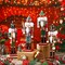 4PCS 12 inch Christmas Nutcrackers Ornaments Set Nutcracker Figures Holiday Party Tabletop Christmas Decor Nutcracker Soldier Figure Decoration Crafts Art for Christmas Decor